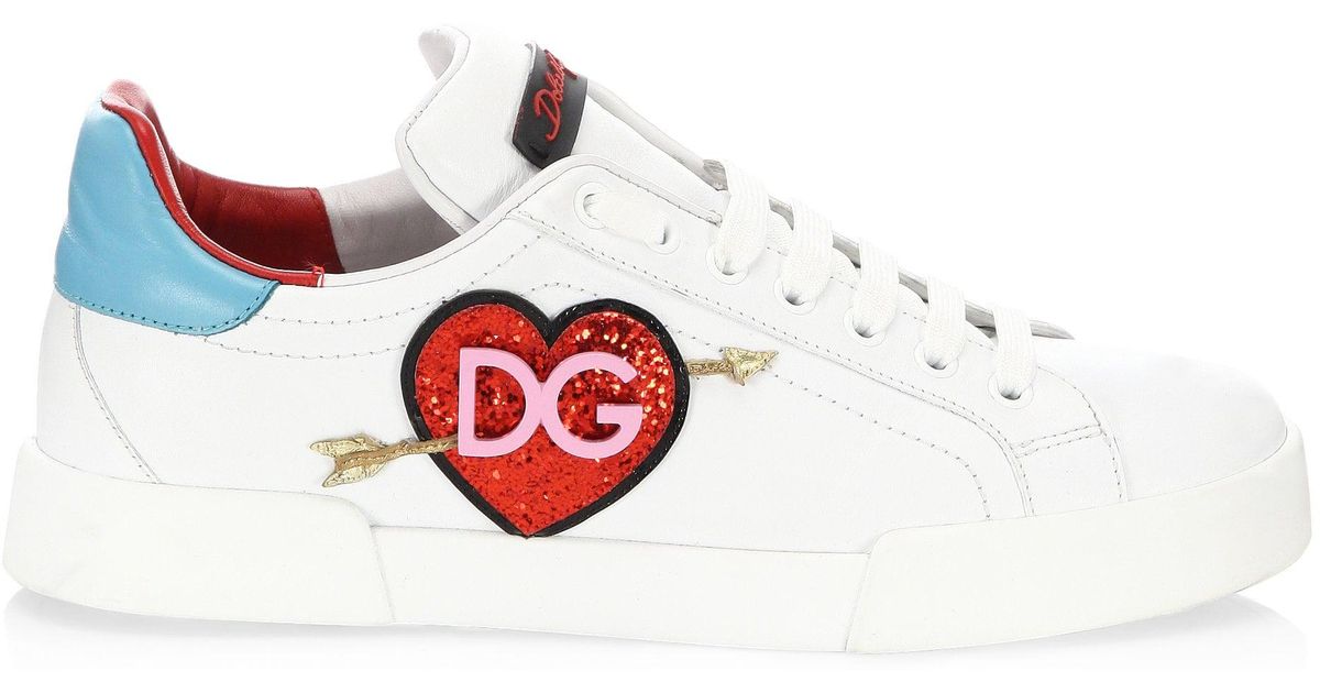 dolce gabbana glitter sneakers