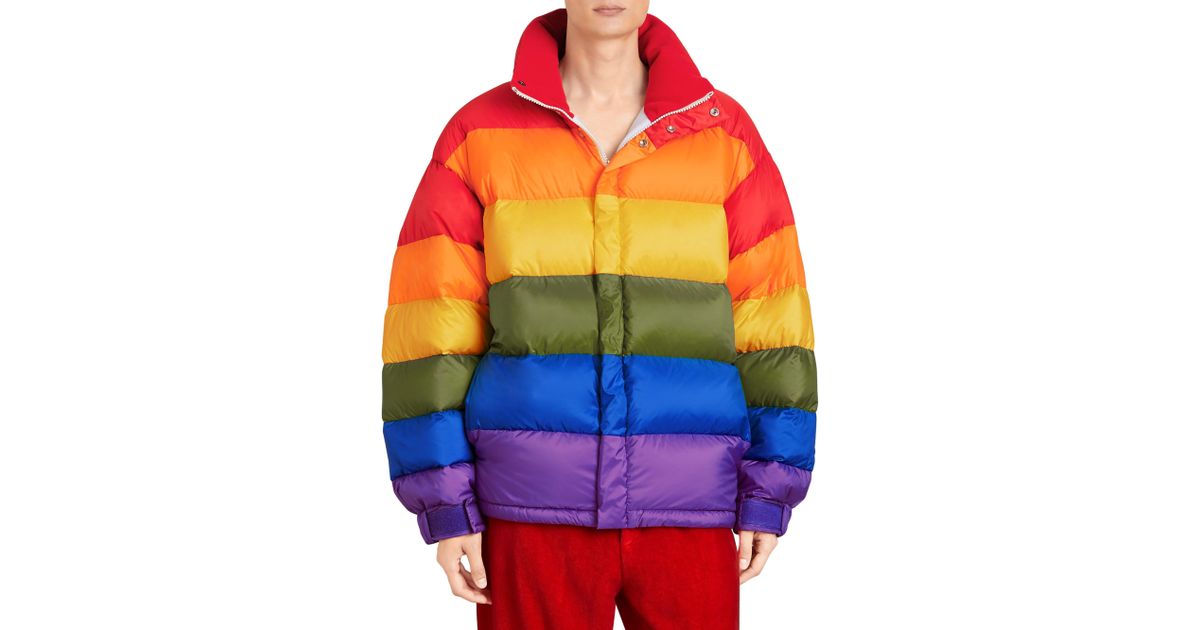 burberry jacket rainbow