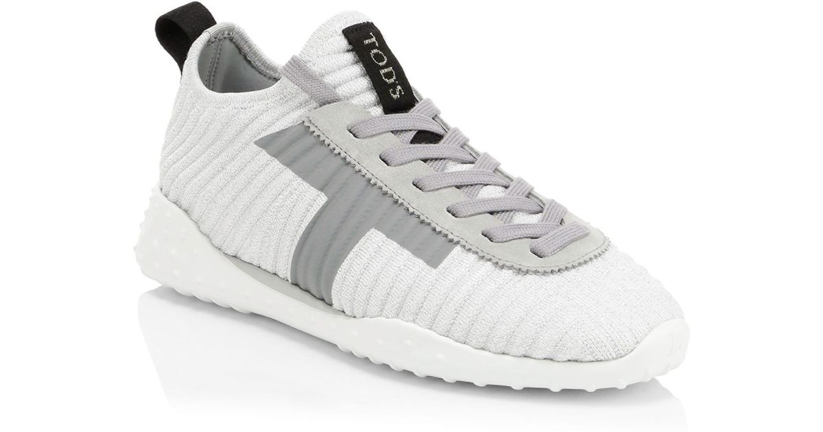 tod's sportiva knit sneaker