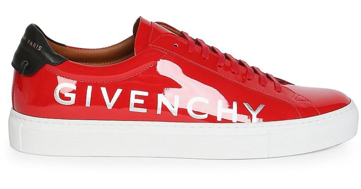 givenchy 4g shoelace sneakers in leather