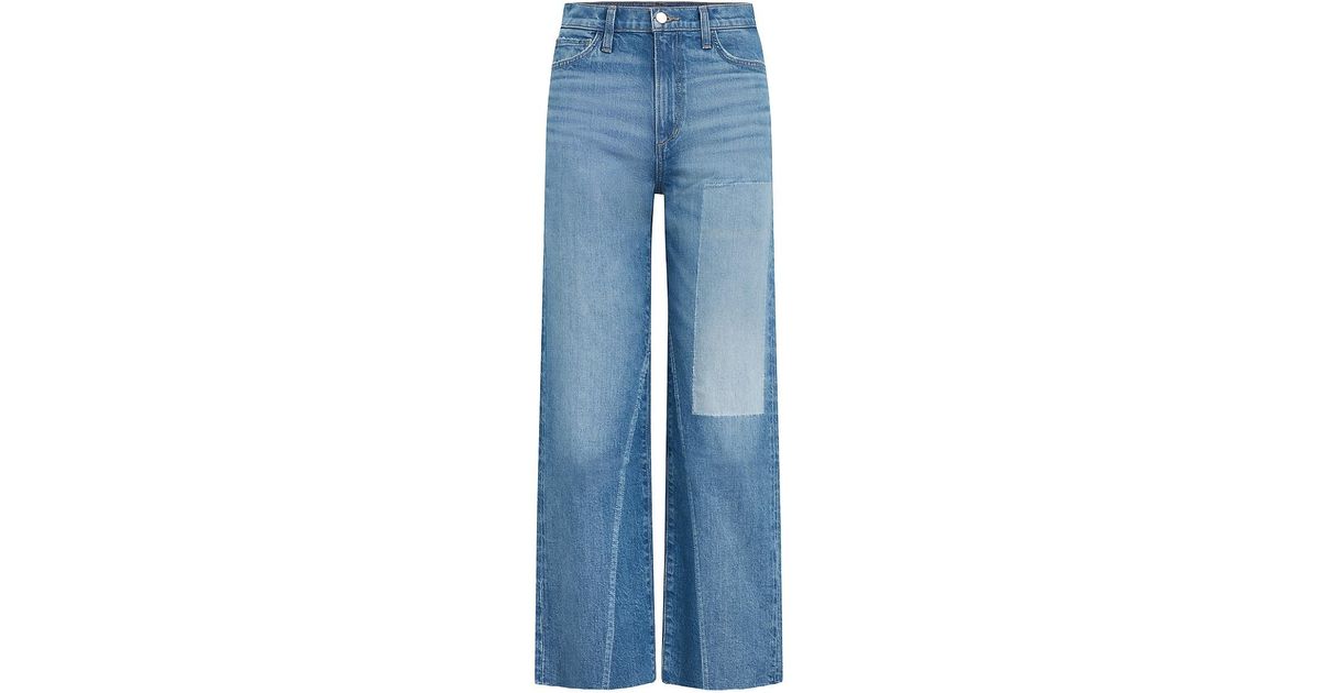 Joe's Jeans The Blake Patchwork Straight-leg Jeans in Blue | Lyst