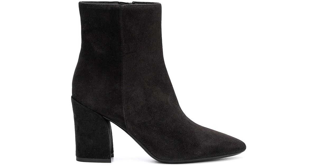 Aquatalia Palomina Suede Ankle Booties in Black Lyst