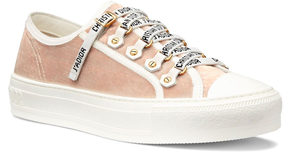 Dior Velvet Walk'n' Sneaker | Lyst