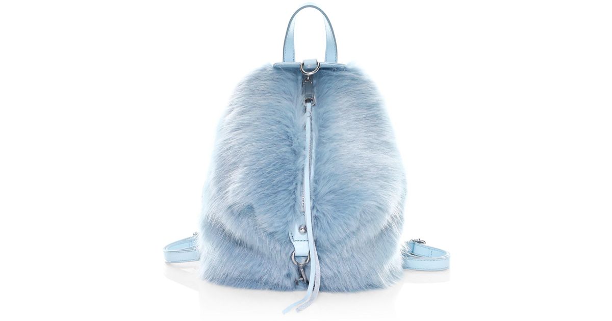 powder blue backpack