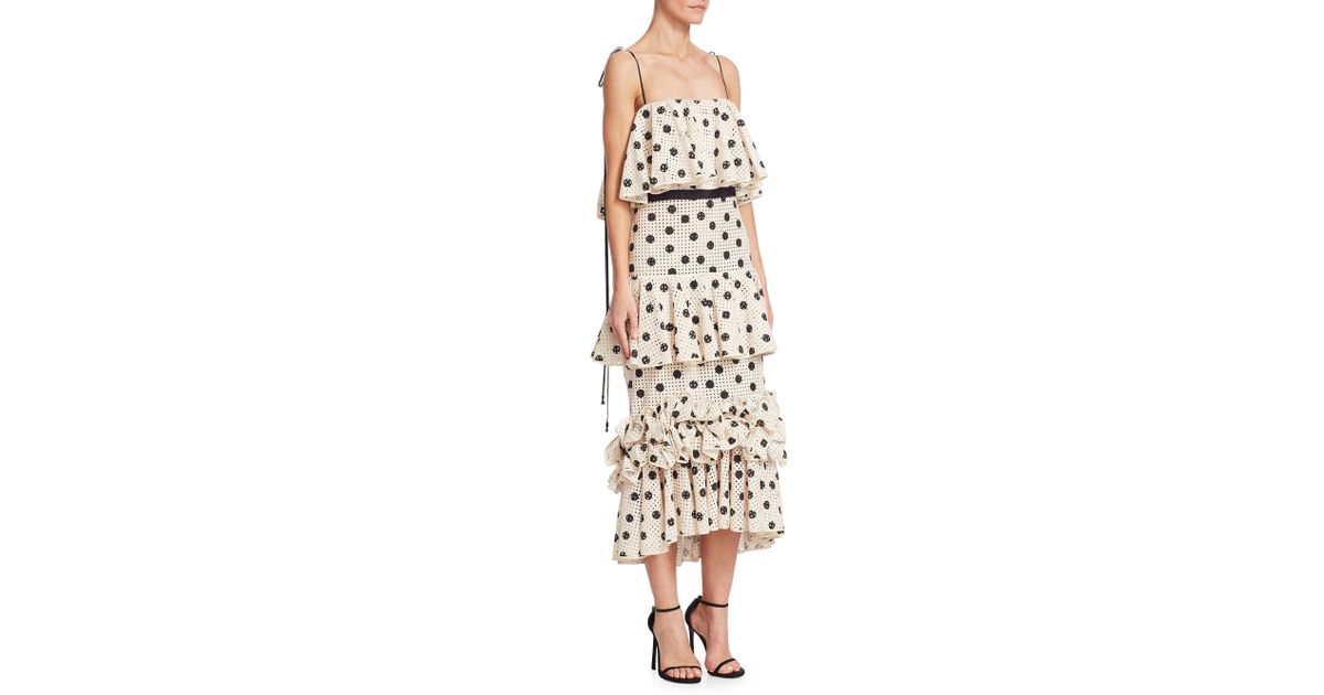 johanna ortiz polka dot dress