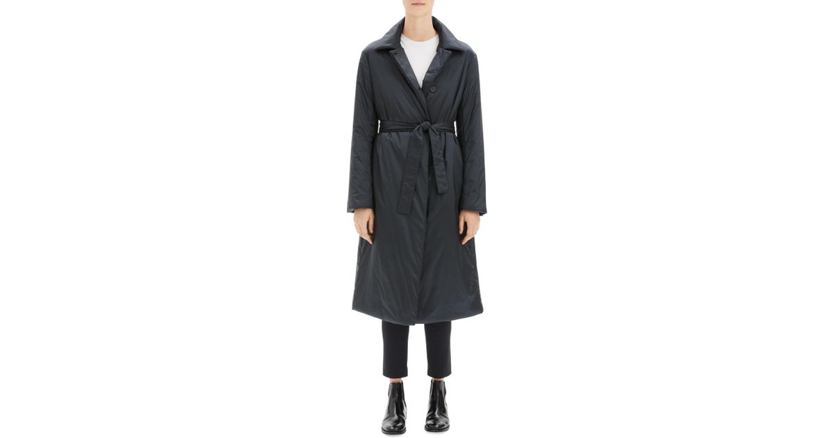 theory clean puffer coat