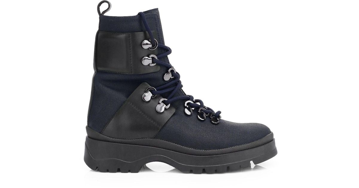 aquatalia fernando leather hiker