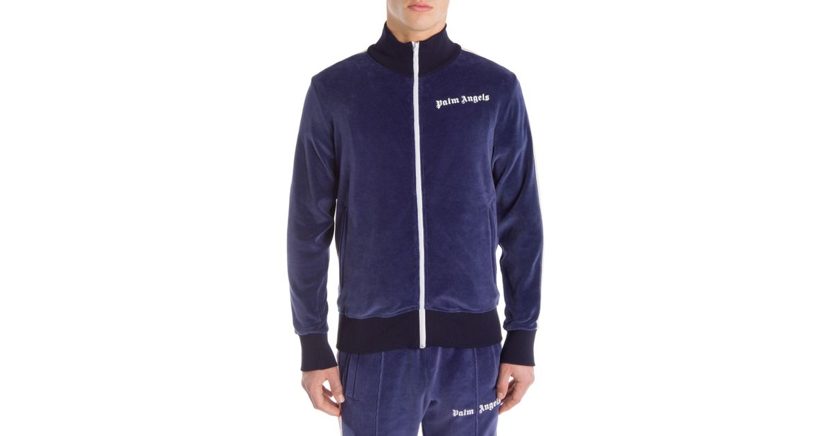 palm angels velvet tracksuit