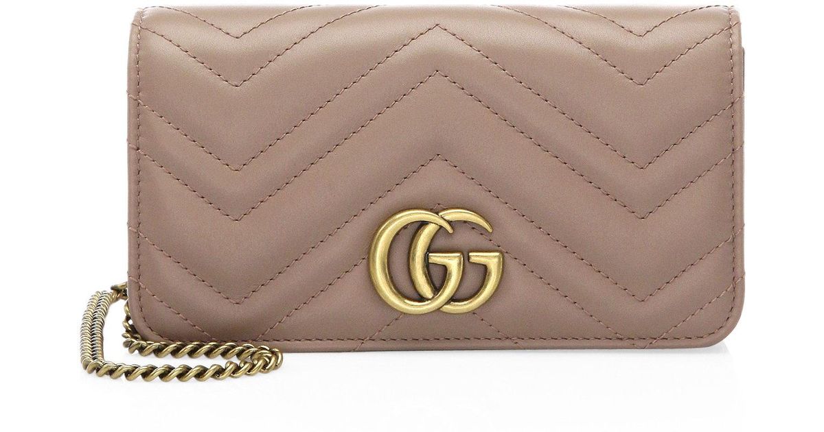 Gucci Marmont 2.0 Leather Crossbody Bag 