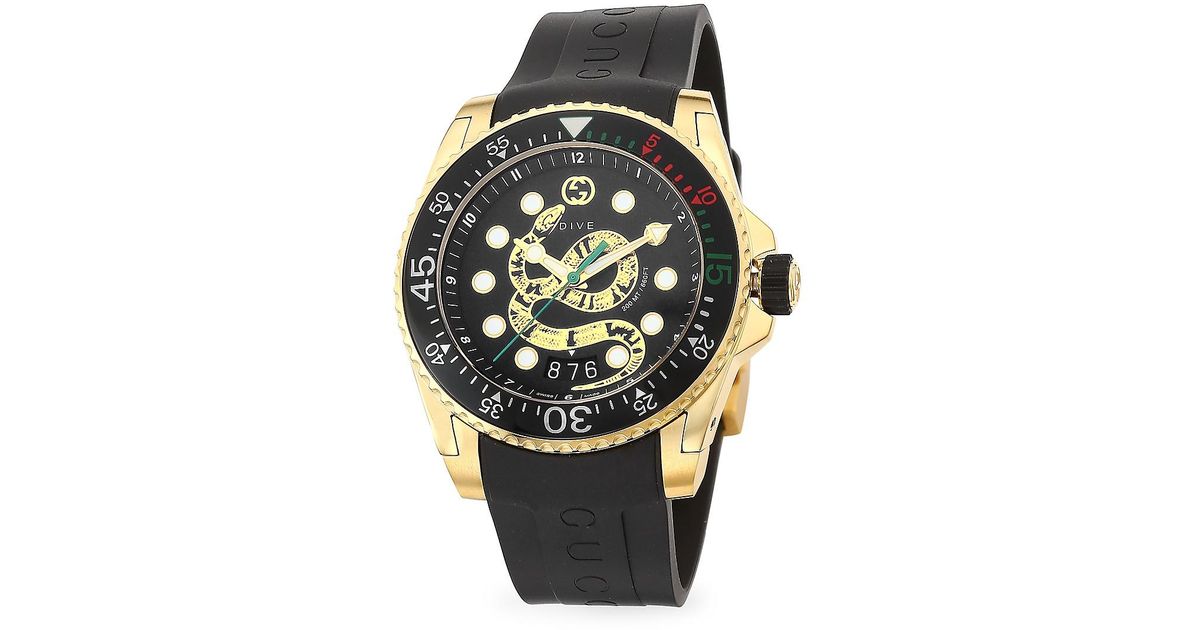 プレゼント対象商品 グッチ Gucci メンズ 腕時計 Dive Snake Rubber Strap Watch 45mm Black Silver お気にいる Www Medicinfo Ro プレゼント対象商品 グッチ Gucci メンズ 腕時計 Dive Snake Rubber Strap Watch 45mm Black Silver お気にいる Www Medicinfo Ro