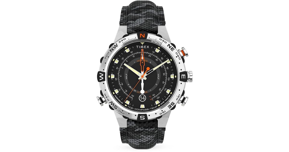 timex expedition tide