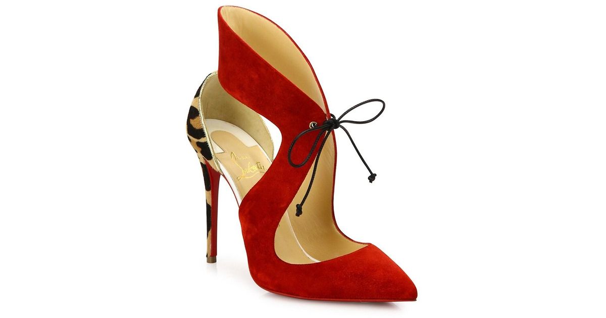 louboutin red pump