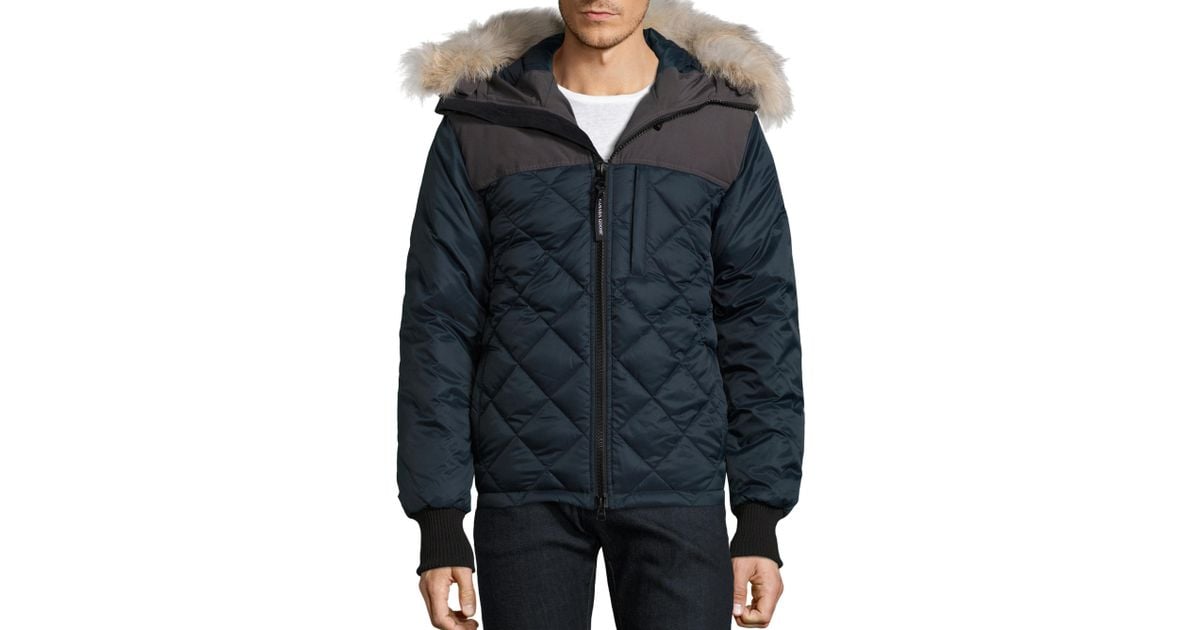 canada goose pritchard diamond quilted coat