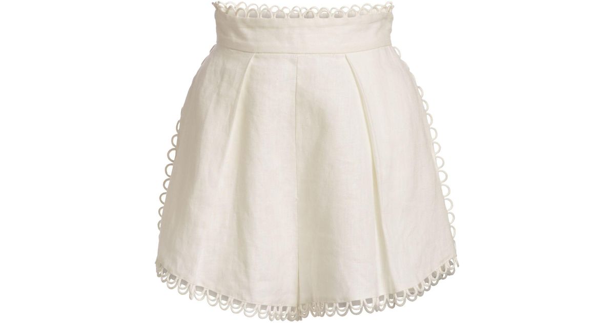 Zimmermann Allia High-waist Linen 