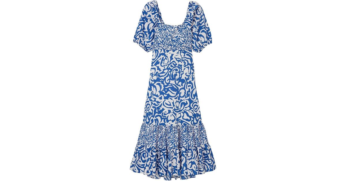 Tanya Taylor Cotton Cynthia Printed 