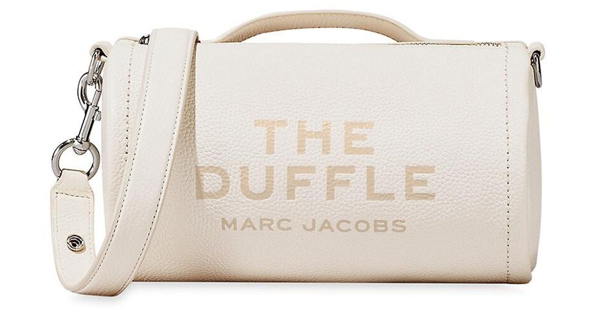 Marc Jacobs The Leather Duffel Bag in Natural Lyst