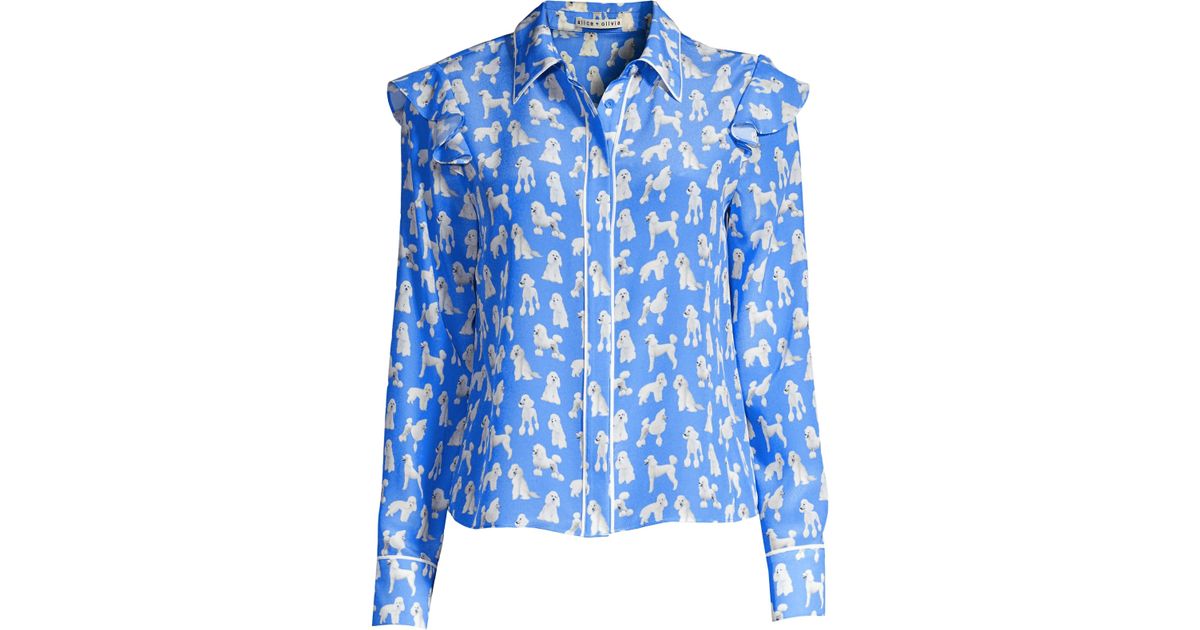 poodle shirt alice and olivia