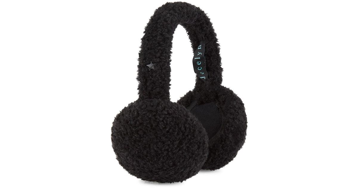 Men's and Women's Black Los Angeles Kings Sherpa Earmuffs