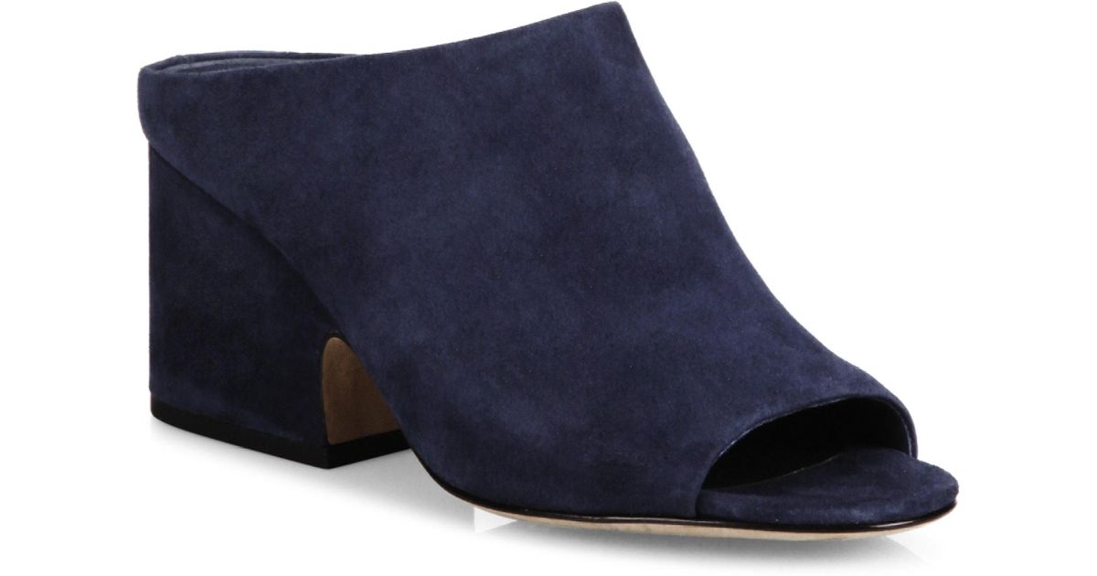 vince petra suede mule