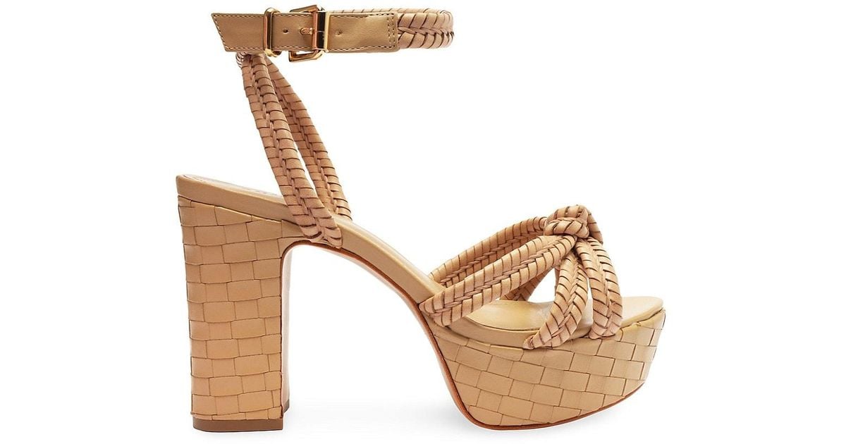 woven platform shoes