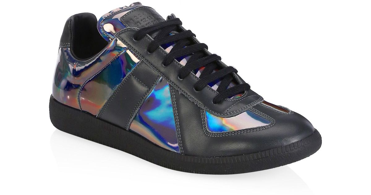 maison margiela holographic sneakers
