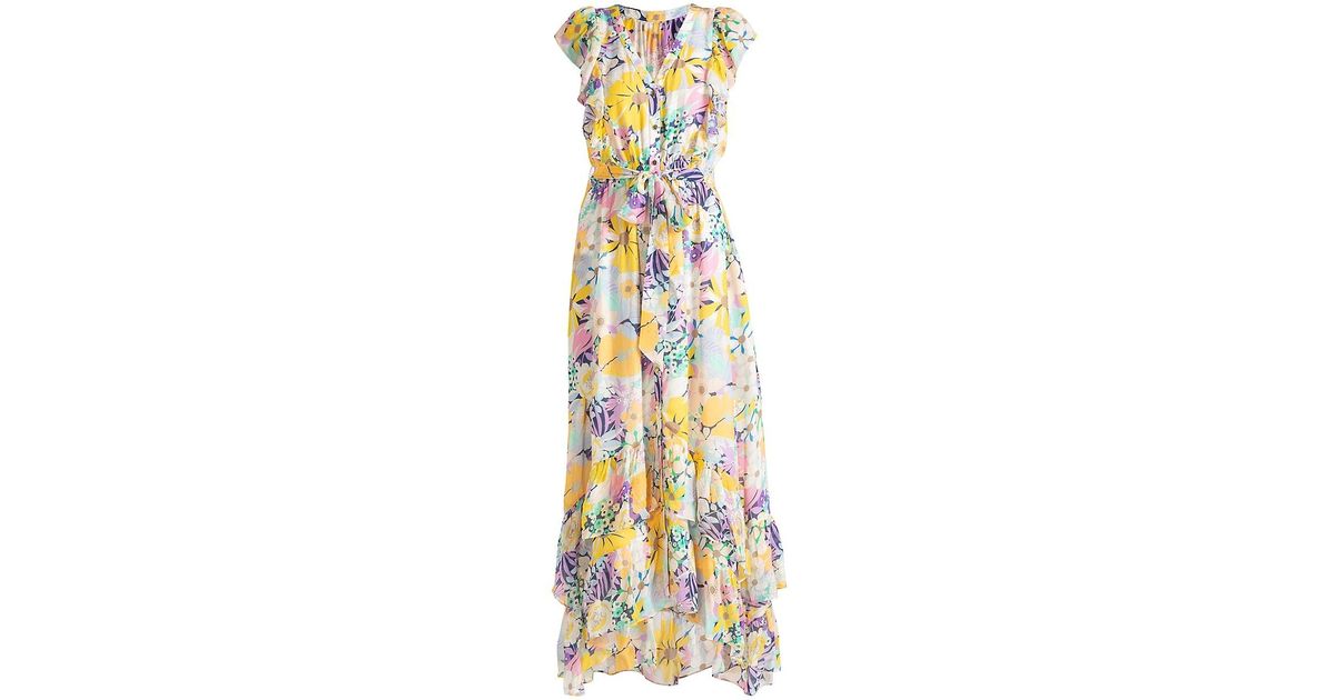 Shoshanna Synthetic Diana Floral Maxi Dress | Lyst