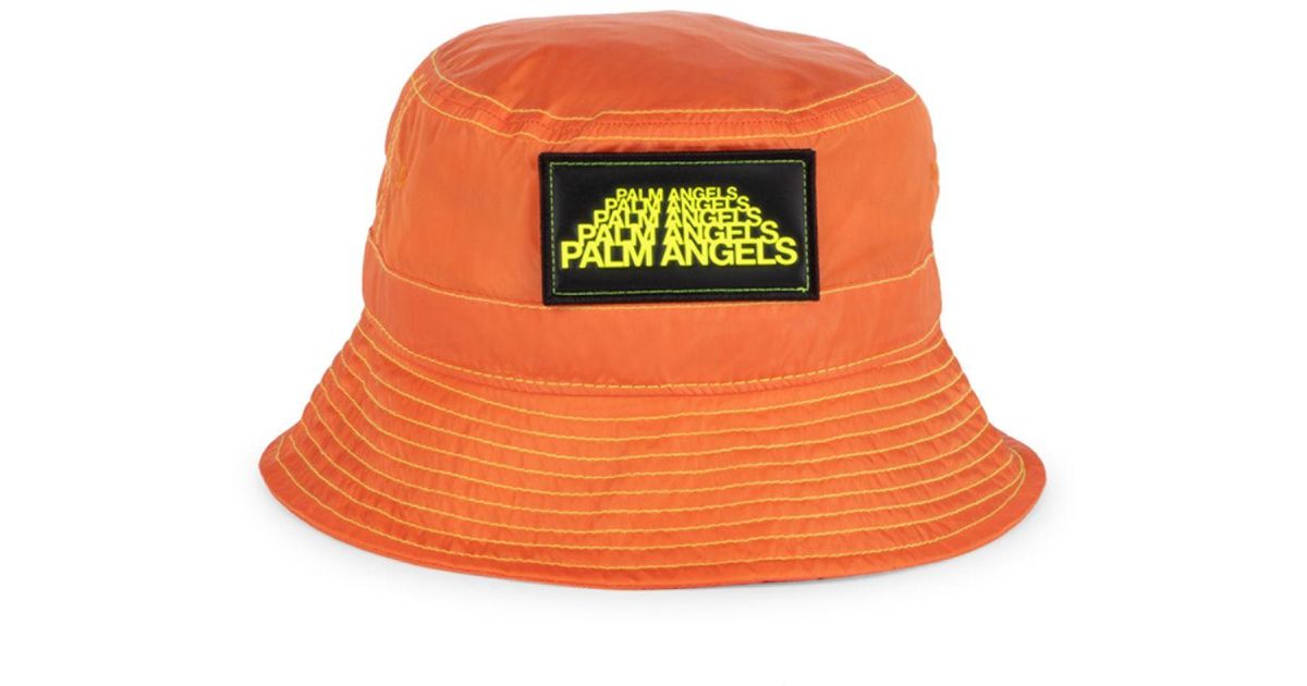 orange palm angels hat