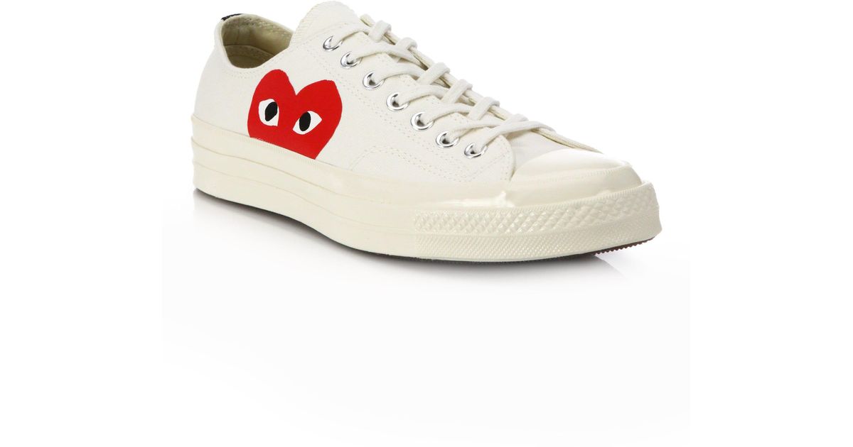 comme des garcons tennis shoes