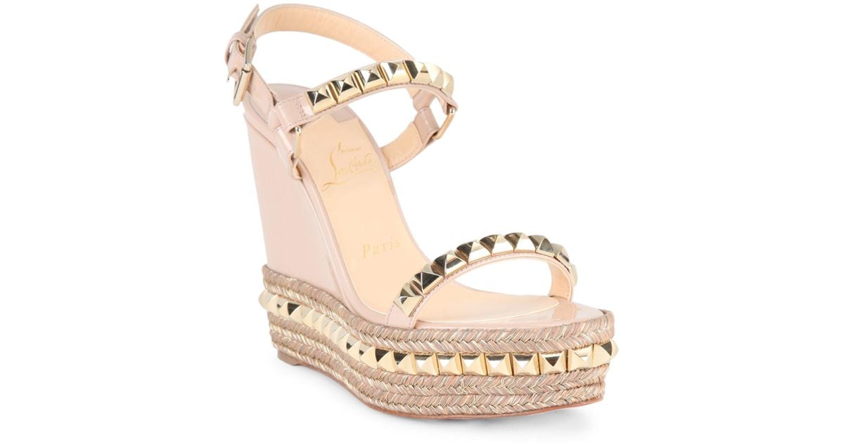 cataclou espadrille wedge sandal