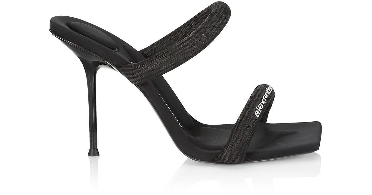 alexander wang julie tubular mules