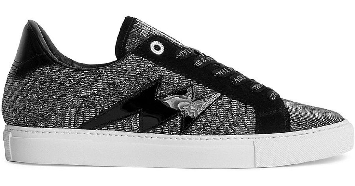 zadig and voltaire high top sneakers