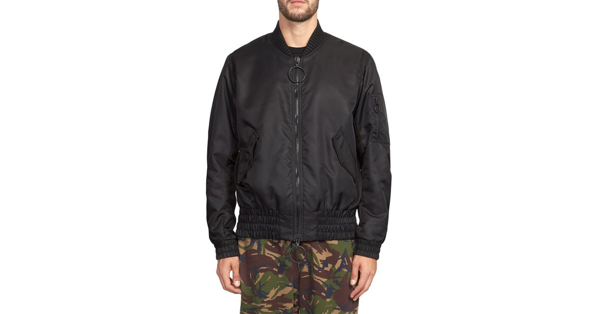 off white firetape jacket