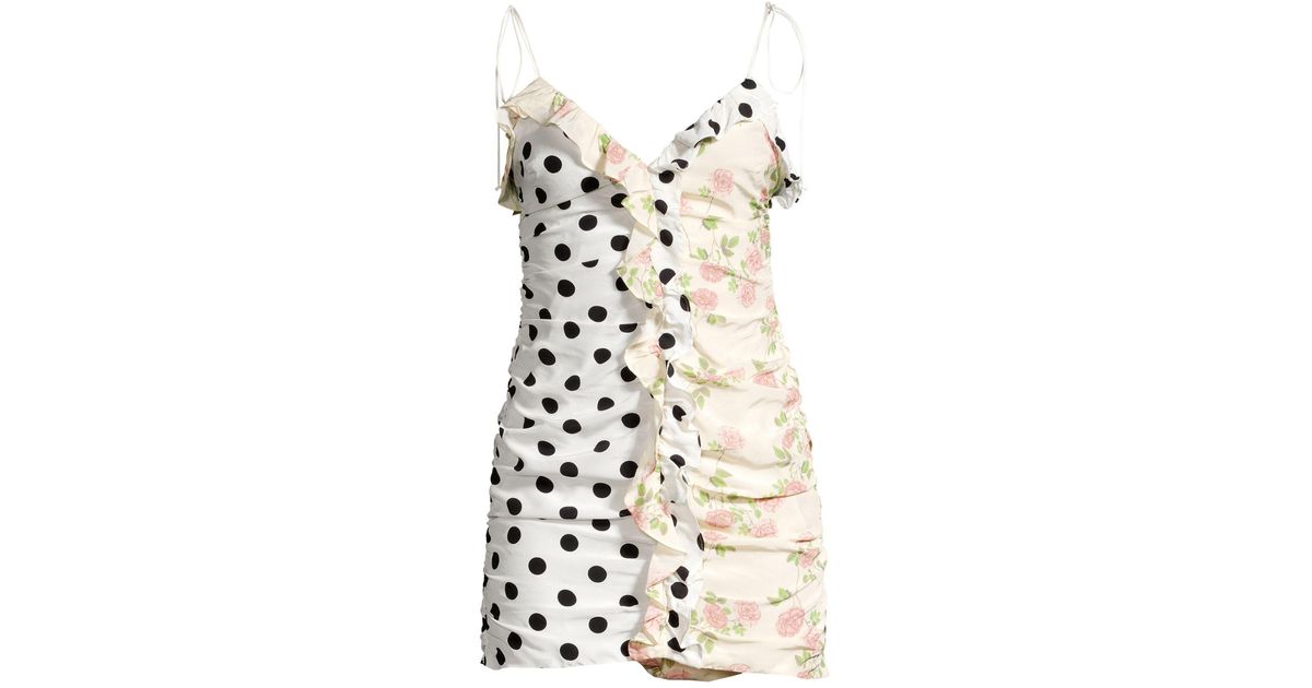 lover polka mini dress
