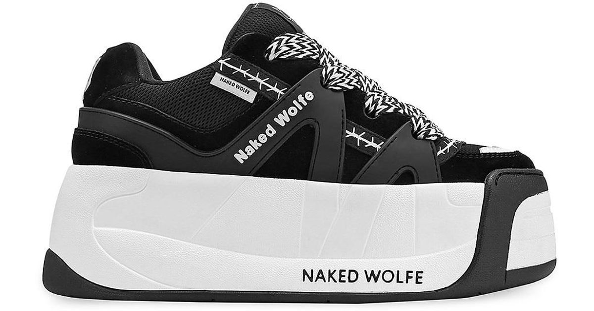 Naked Wolfe Slider Sneakers in Black | Lyst