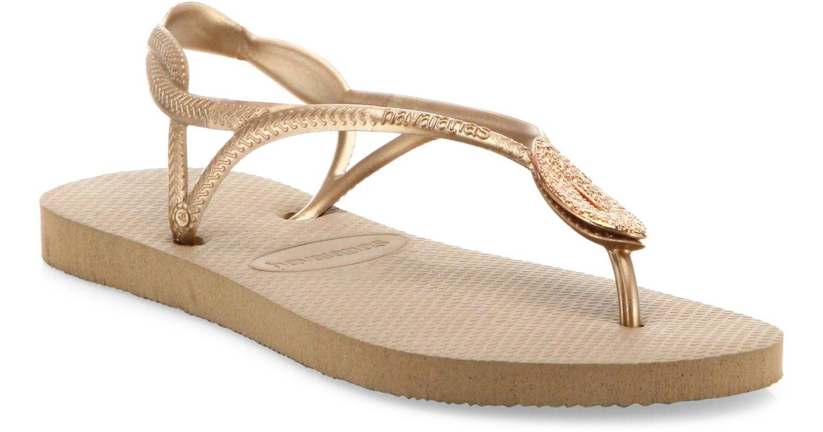 havaianas luna special rose gold