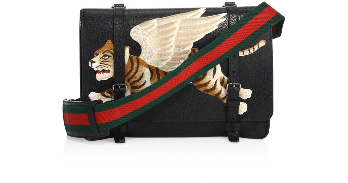 gucci messenger bag tiger