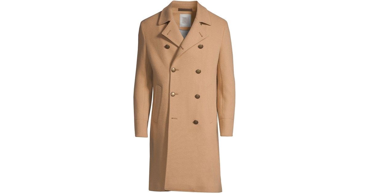 Eleventy Modern-fit Double-breasted Virgin Wool & Cashmere ...