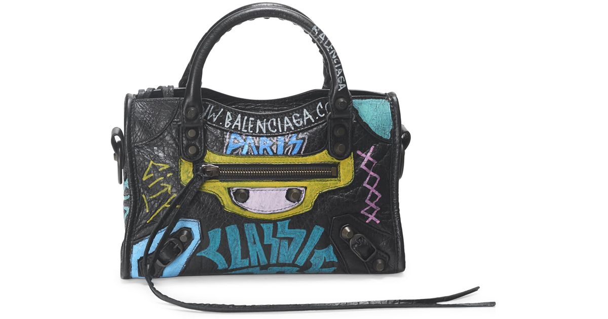 balenciaga mini graffiti