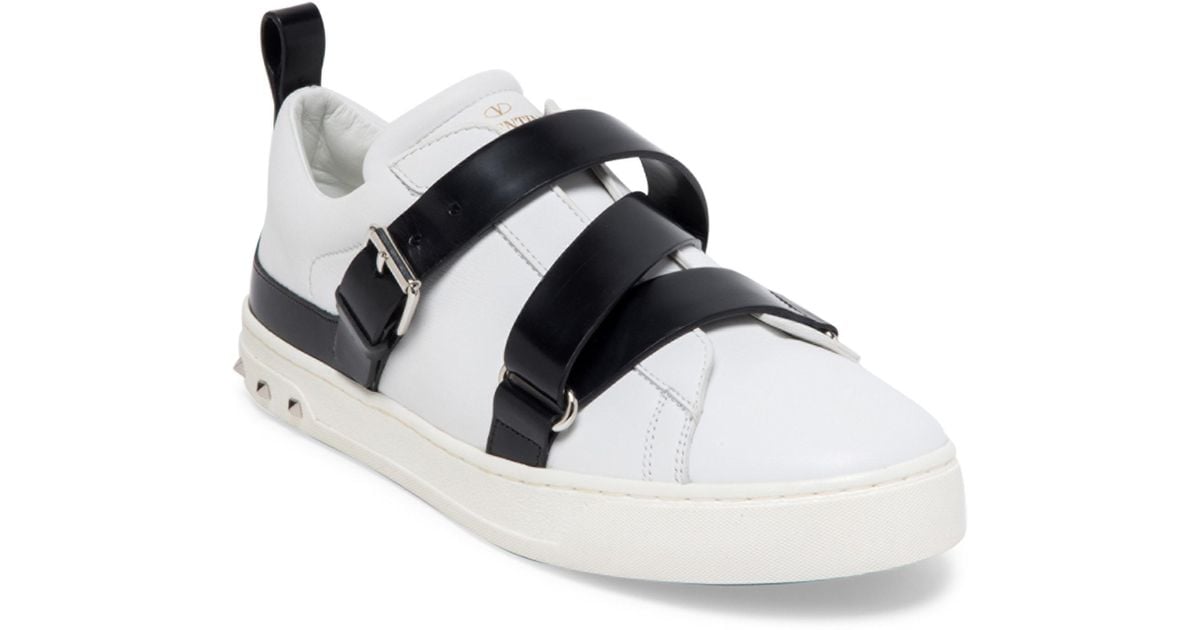 valentino punk strap trainers