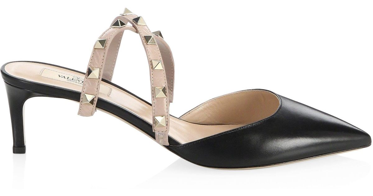 valentino studwrap mules