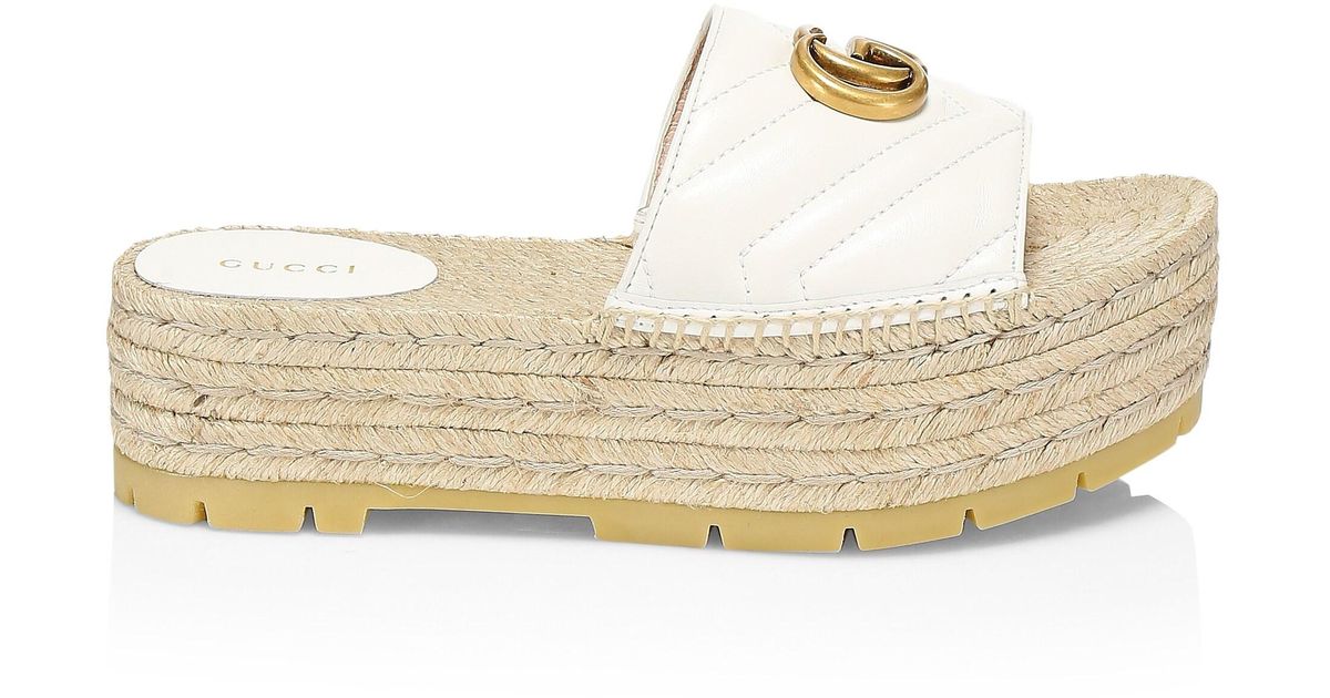 espadrille flatform slides