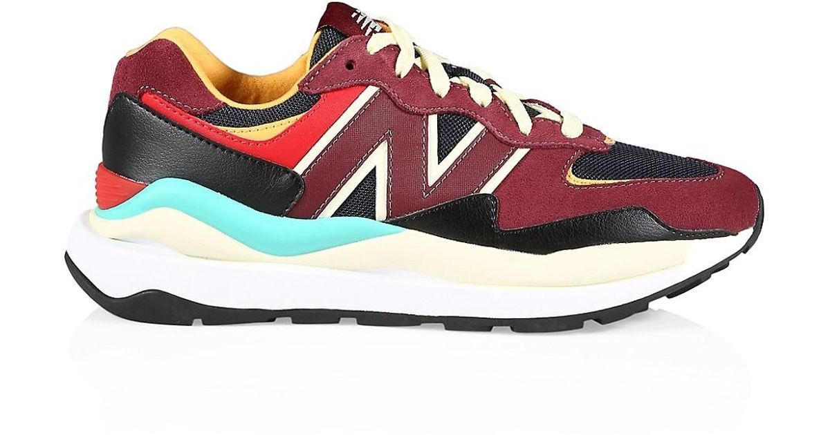 New Balance 57/40 Suede Low-top Sneakers - Lyst