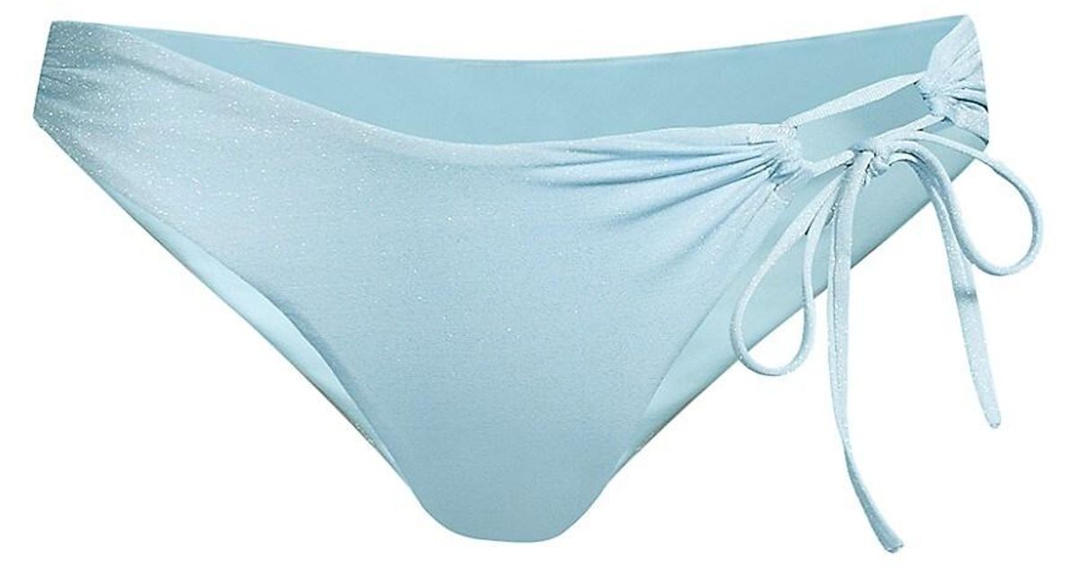 L*Space Synthetic Amal Bikini Bottom in Sky Blue (Blue) | Lyst