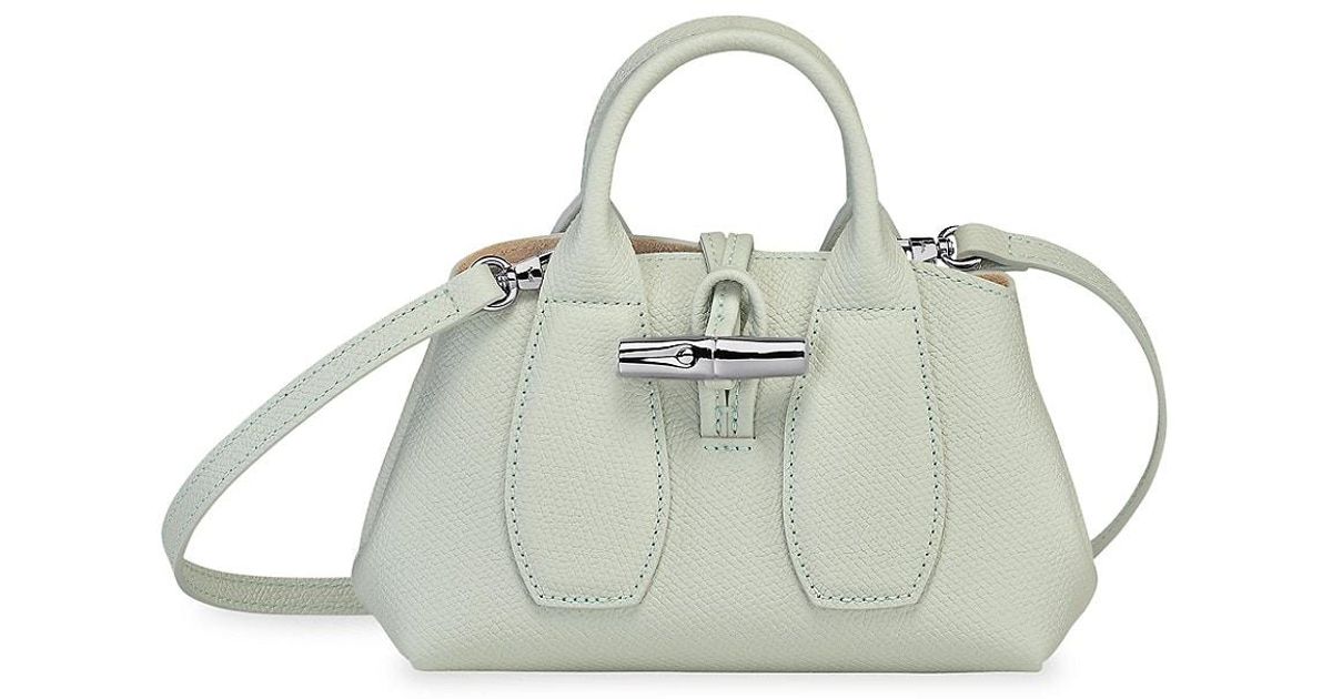 longchamp xs leather backpack
