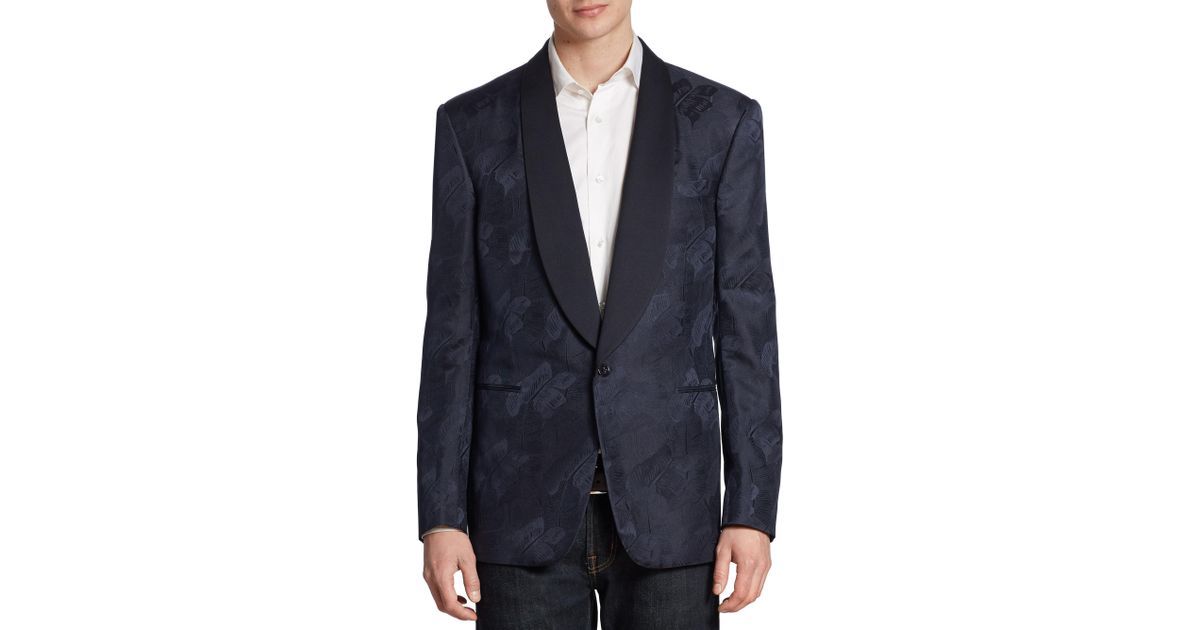 ralph lauren jacquard dinner jacket