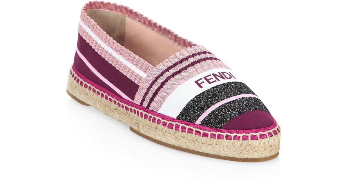 fendi rockoko espadrilles