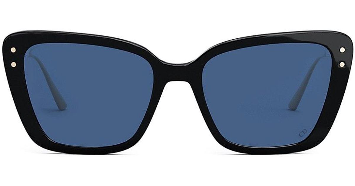 Dior Miss B5f 56mm Butterfly Sunglasses in Blue Lyst