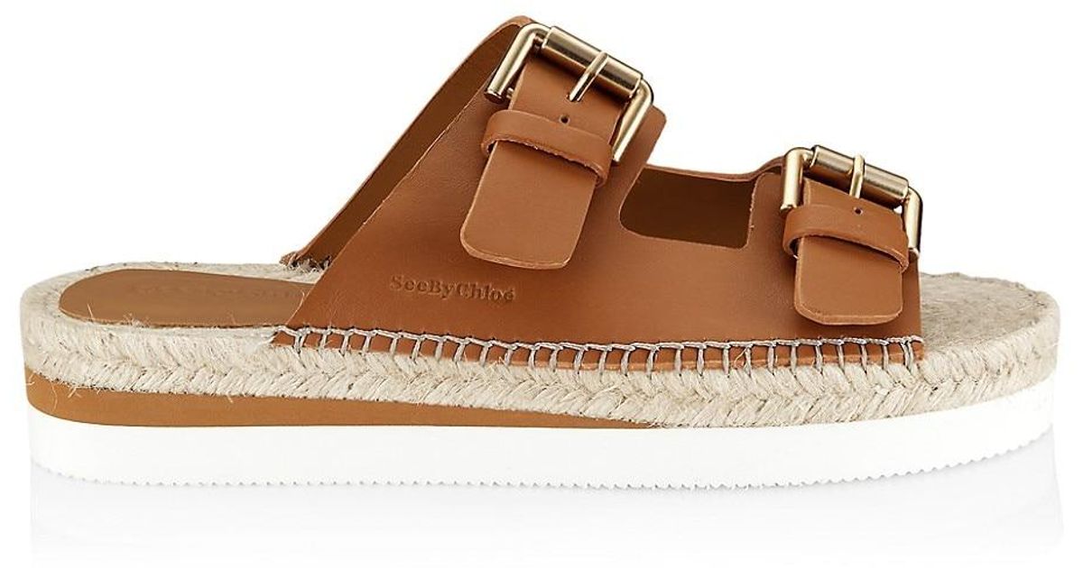 glyn espadrille see by chloé