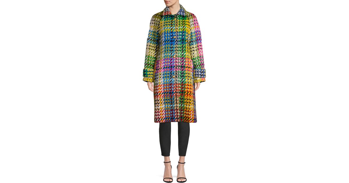 multi coloured tweed jacket