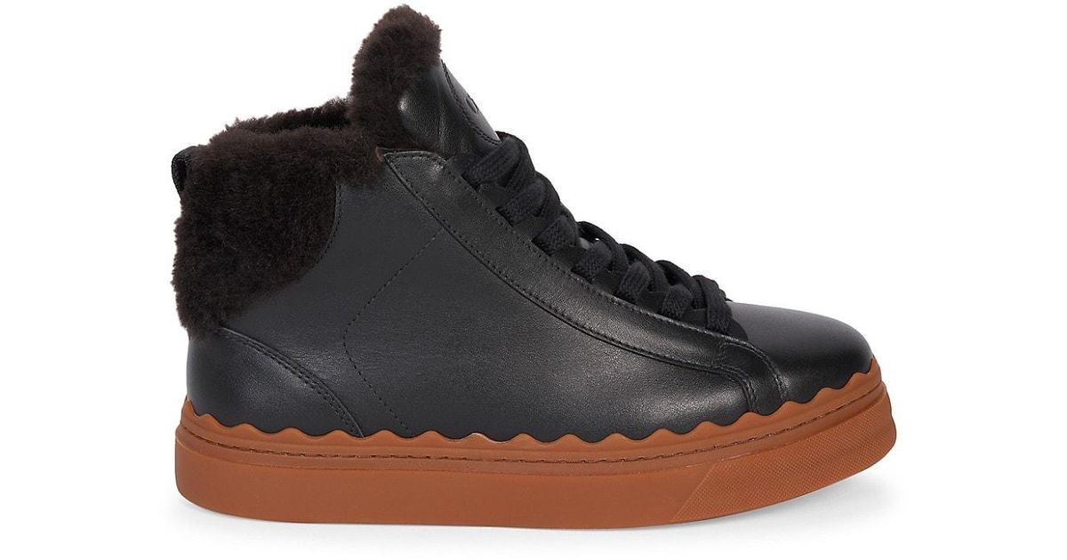 leather lined sneakers